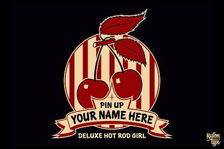 Pin Up Cherry Bomb