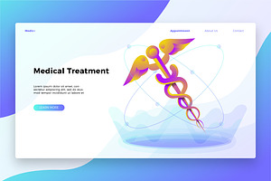 Medical - Banner & Landing Page