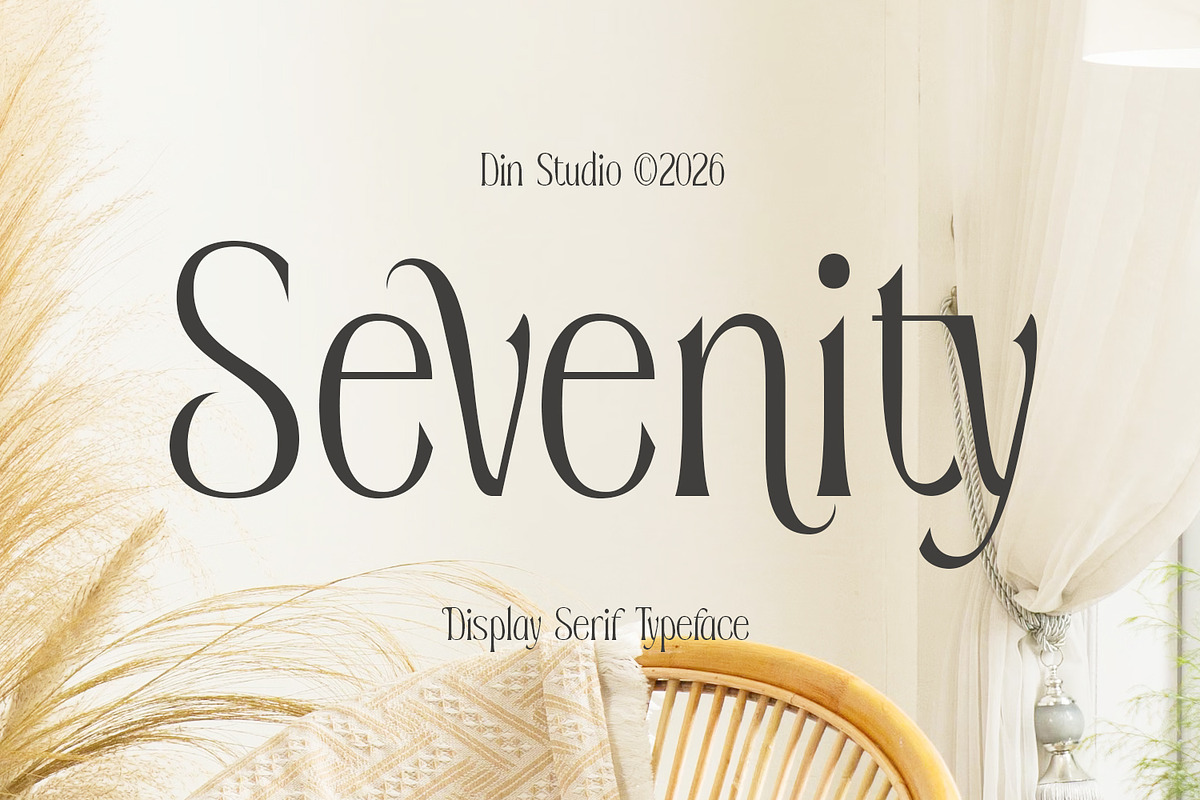 Sevenity, a Serif Font by din-studio.com (Photo 1 of 11)