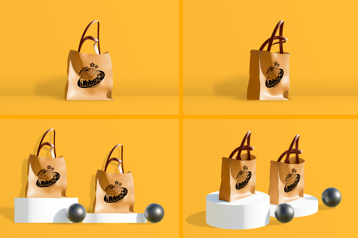 Tote Bag Mockups Template for Cloth, a Packaging Mockup by productype1 (Photo 4 of 4)