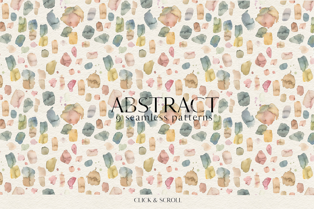 Abstract Watercolor Splotches PNG, a Decorative Illustration by whiteheartdesign (Photo 11 of 15)