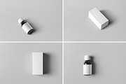 Supplement Bottle & Box Mock-up, a Packaging Mockup by BLISS DESIGN (Thumbnail 3 of 4)