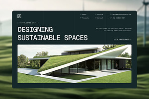 Arkaish – Architecture Firm Website, an UI Kit Template by peterdraw
