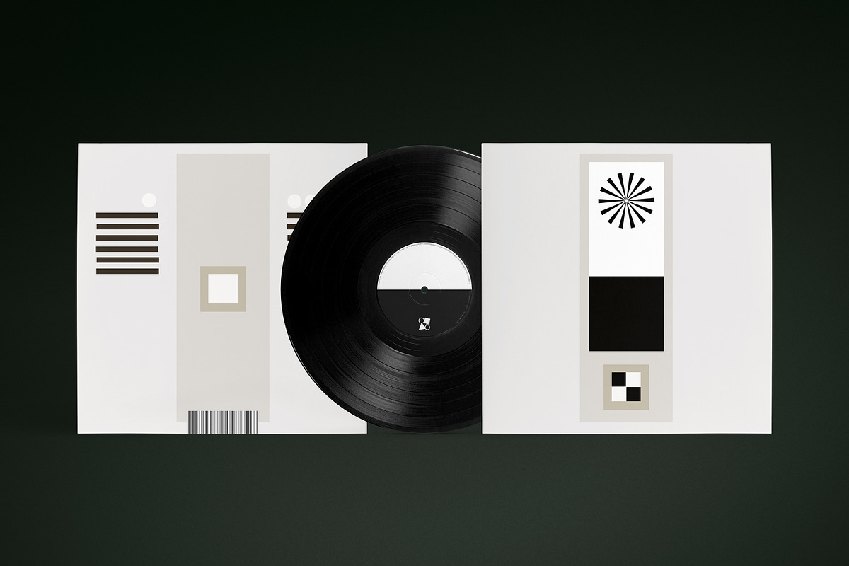 Vinyl Mockup Pack, a Packaging Mockup by Glue Lab (Photo 4 of 6)