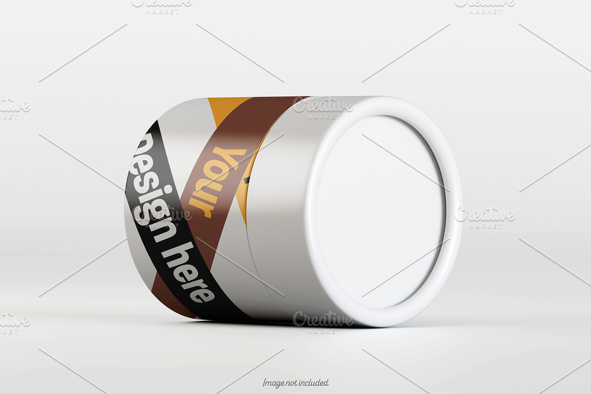 Mini paper tube mockup bundles, a Packaging Mockup by Ambo Ampeng (Photo 7 of 36)