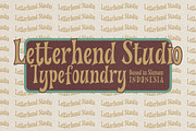 Wimp Stars - Display Typeface, a Font by Letterhend Studio (Thumbnail 8 of 9)