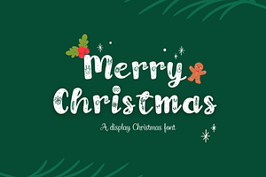Merry Christmas font