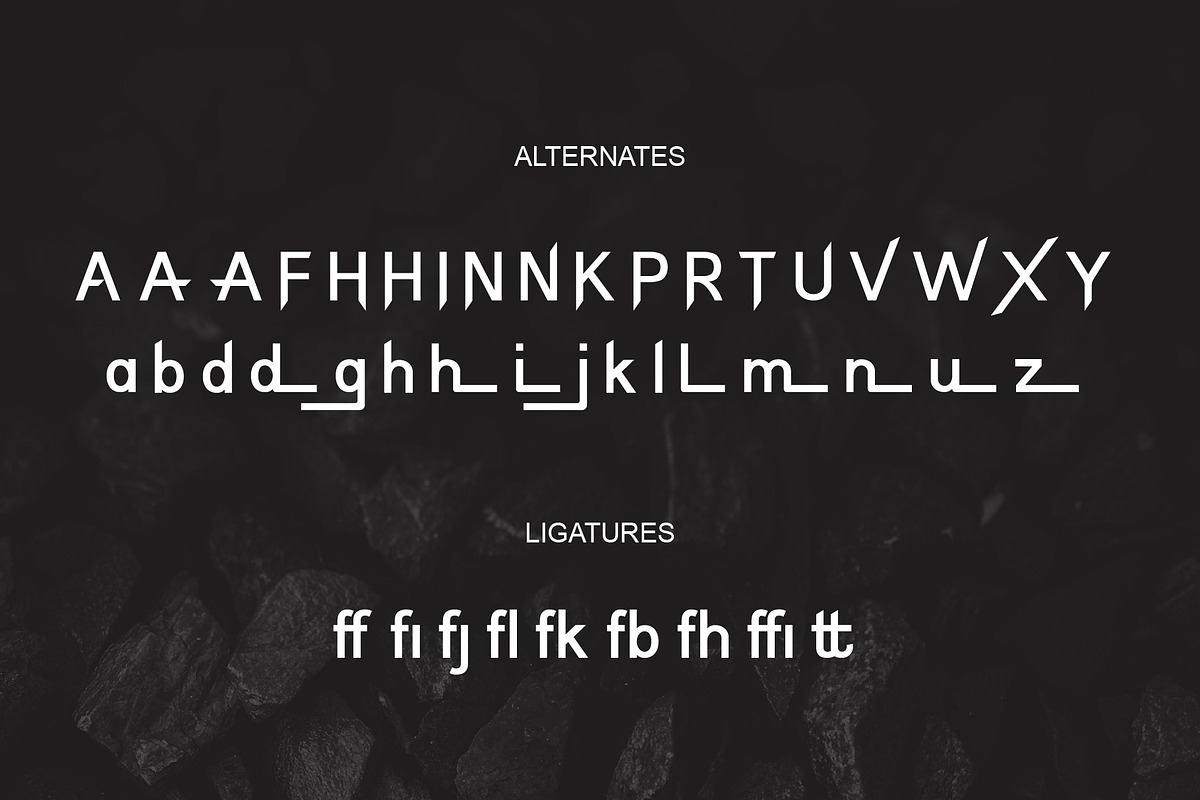 RDN SANS SERIF FONT FAMILY, a Sans Serif Font by rmdndsign (Photo 3 of 8)