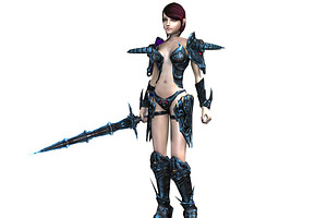 3DFoin - Female Warrior