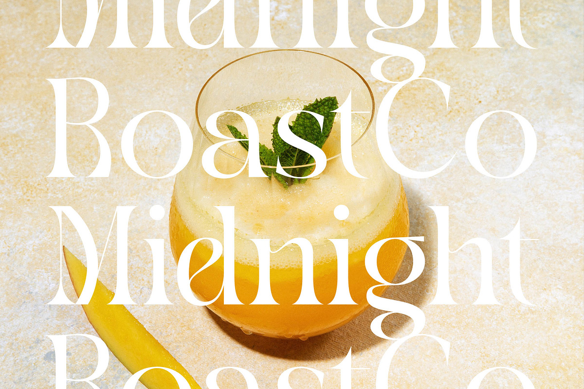 Midnight Modern Display Serif, a Serif Font by timelesstype.co (Photo 13 of 20)