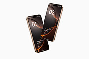 iPhone 16 Pro - 24 Mockups Scenes, an iPhone Mockup by Asylab (Thumbnail 54 of 58)