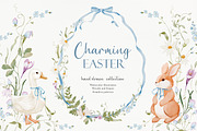 Charming Easter collection, an Illustration by AfonshinaArt (Thumbnail 1 of 9)