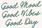 CS Megara Drawn, a Script Font by Craft Supply Co. (Thumbnail 5 of 8)