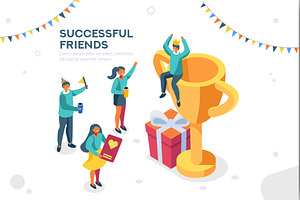 Celebrate an Achievement Concept