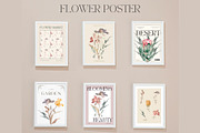 Flower Posters Collection, an Object Graphic by Kate Creative Studio (Thumbnail 3 of 7)