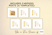 WHITE GOLD INSTAGRAM TEMPLATES, a Social Media Template by Faytemplates (Thumbnail 5 of 10)
