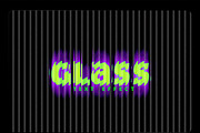 Glowing Glass Text Effect PSD, a Mockup by McLittle Stock (Thumbnail 1 of 5)