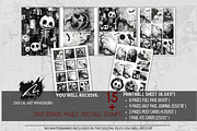 Whimsical Halloween Journal Pages, a Seasonal Illustration by Digital Art Mahdiseño (Thumbnail 2 of 10)