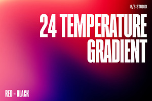 24 Red Black Gradient Texture, a Texture Graphic by B/B STUDIO