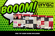 Heartfelt Halftone Vector Brushes, a Brush Add-On by BackYard Graphics Co. (Thumbnail 14 of 15)