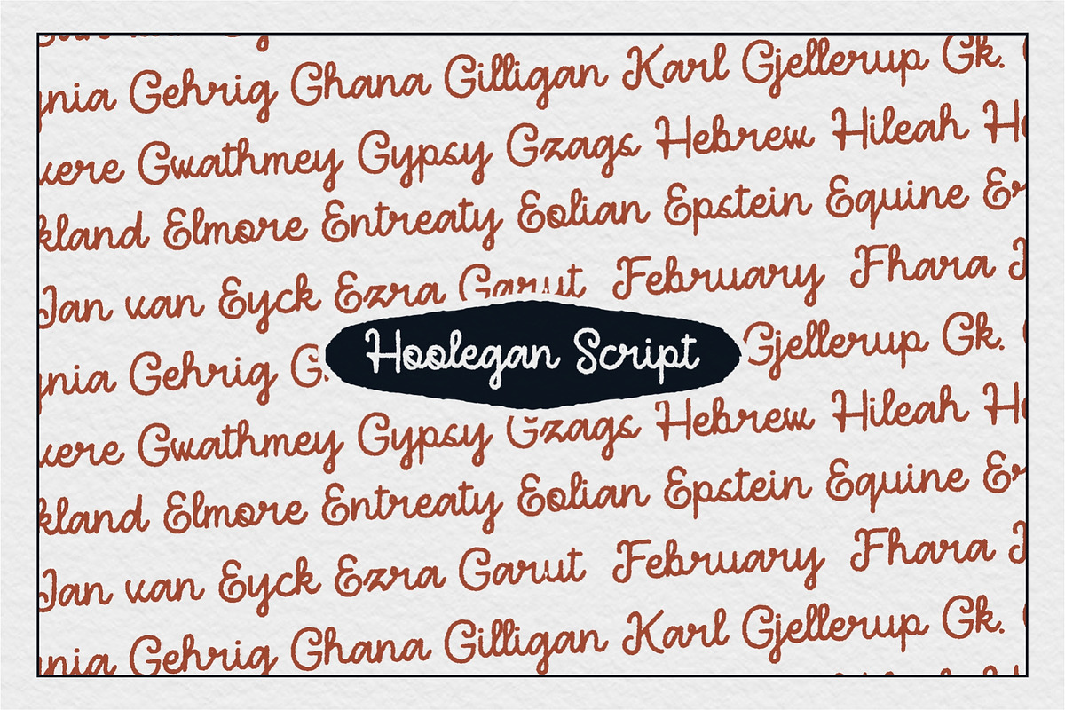 Hoolegan Font Duo preview 7