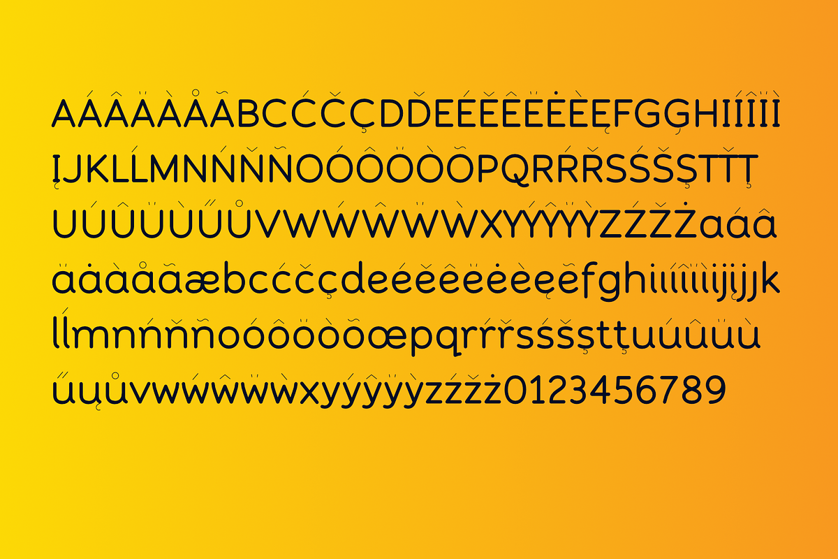 Picturebook typeface family, a Sans Serif Font by Andy Peat (Photo 8 of 8)