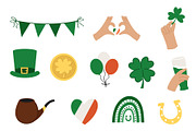 Saint Patrick's Day Icon Set, an Illustration by Milota (Thumbnail 3 of 3)