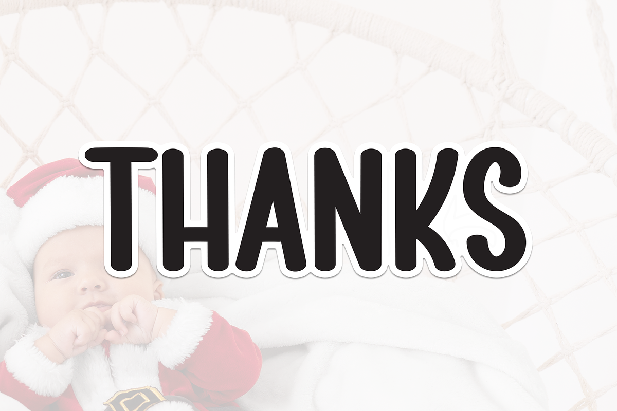 Santa Baby | Script Font, a Script Font by Scratchones (Photo 8 of 8)