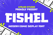 Fishel - Modern Comic Display Font