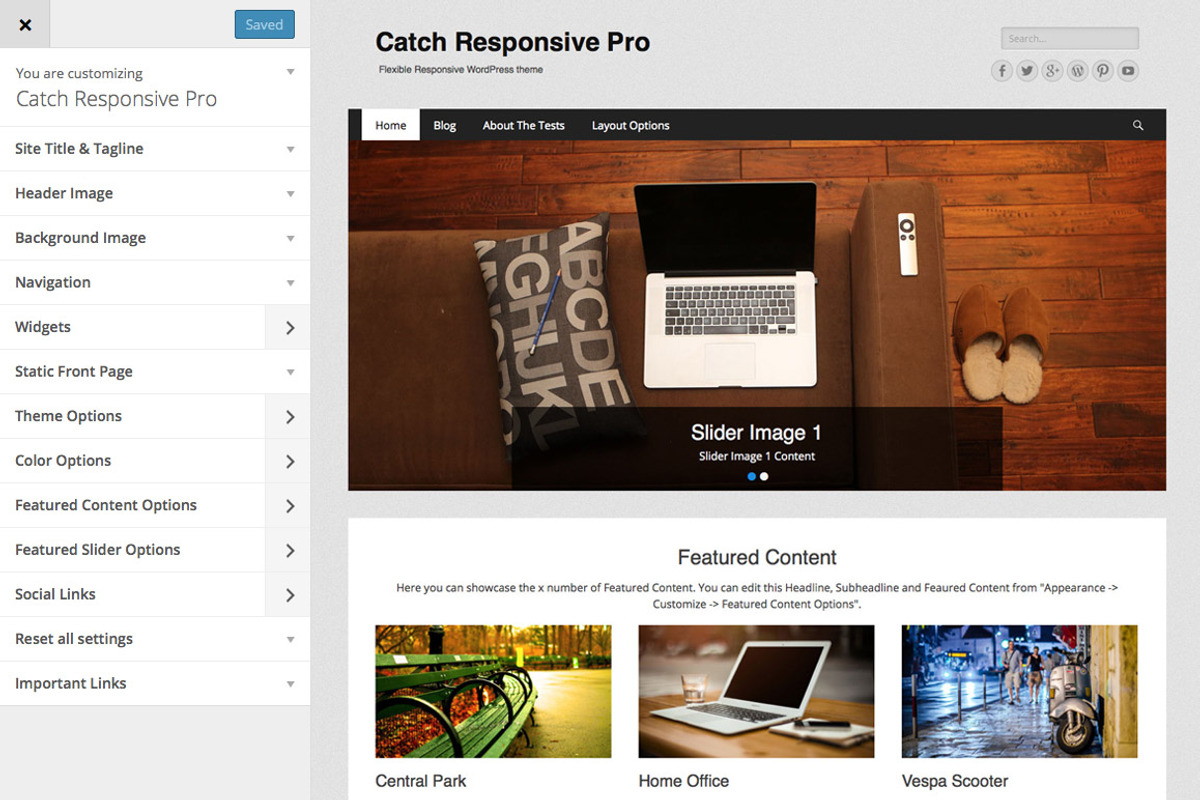 Catch Responsive Pro, a WordPress Template by Catch Themes (Photo 2 of 3)