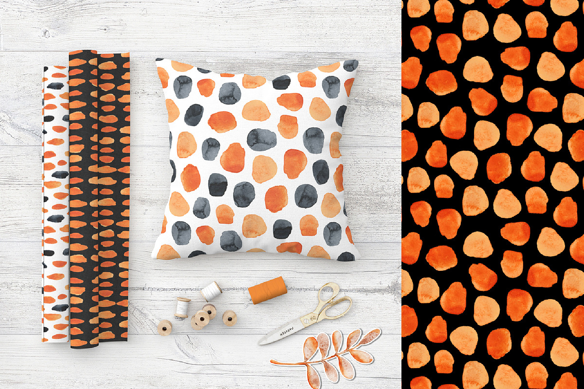 Abstract digital paper, autumn set, a Pattern Graphic by Artmanata (Photo 12 of 13)