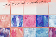 SALE The Ultimate Watercolor Creator, a Brushes & More by Cruzine (Thumbnail 25 of 42)