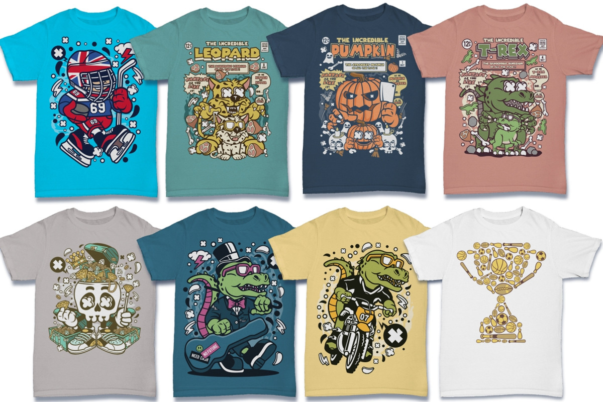 Cartoon Vector 6 Design Bundle, an Illustration by roach_graphic (Photo 27 of 29)