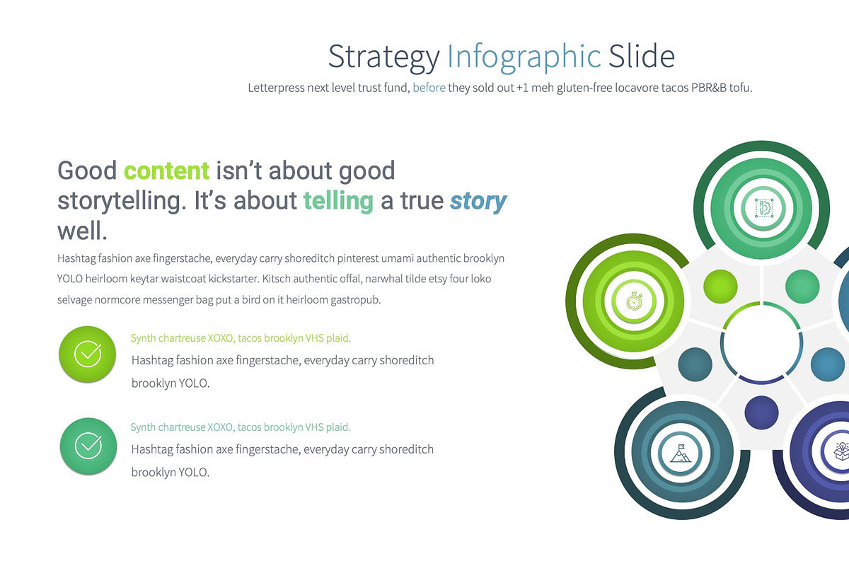 Strategy PowerPoint Slides, a Presentation Template by Pulsecolor