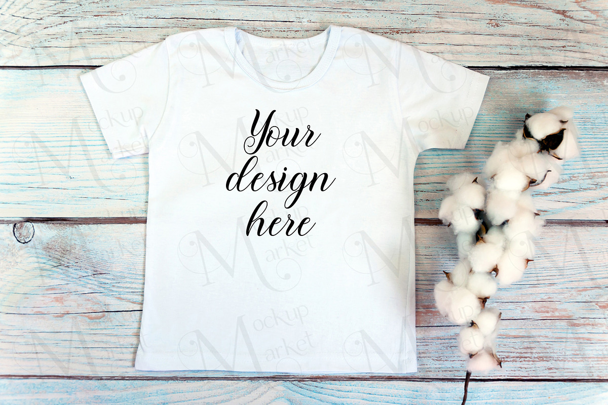 18 Kids White t-shirt Mockup bundle., a Print Template by MockupMarket (Photo 19 of 19)