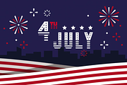 United Star Font  A 4th Of July Font, a Script Font by Milladale (Thumbnail 2 of 10)