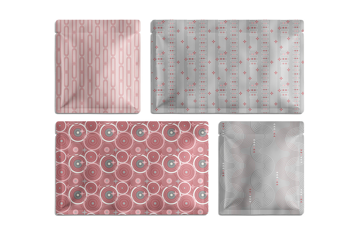 Retro Muse – Geometric Seamless Set, a Pattern Graphic by StudioCitra (Photo 3 of 8)
