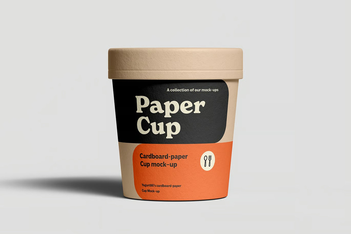 Cardboard Cup Mockup, a Packaging Mockup by zippypixelstudio (Photo 11 of 14)