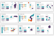Maps PowerPoint infographics, a Presentation Template by SlideOne (Thumbnail 14 of 31)