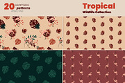 Tropical Wildlife Collection, a Decorative Illustration by moja doodle (Thumbnail 6 of 8)
