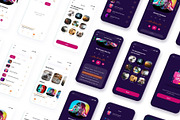 Lagunya - Music Apps Mobile Ui Kit, an UI Kit Template by Lumina_ui_ux202 (Thumbnail 5 of 6)
