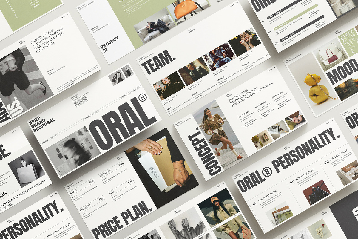 Brand Proposal Presentation Template, a Presentation Template by Studio Monova (Photo 4 of 15)