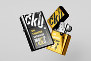 Oil Lighter Mockup Sets, a Merchandise Mockup by Artnivora.Std (Thumbnail 3 of 4)