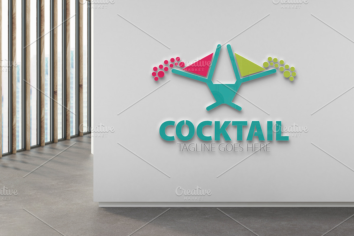Cocktail Logo Version2, a Branding & Logo Template by Josuf Media (Photo 1 of 3)