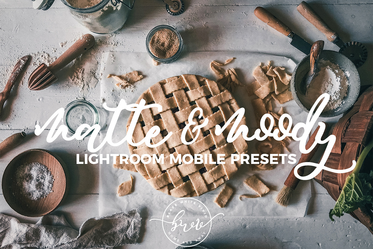 Moody Matte Mobile Lightroom Presets preview 6