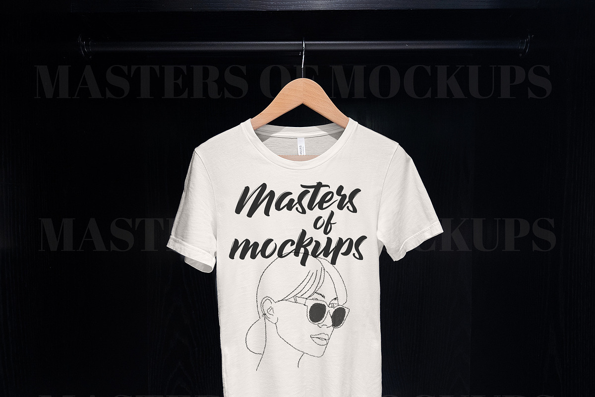 Bella Canvas Vintage White Mockup, a Shirt Mockup by Masters of Instagram (Photo 1 of 3)