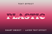 Plastic Text Effect Layout, a Layer Style Add-On by CreativeShaper (Thumbnail 1 of 2)