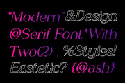 Glastone Pixel, a Sans Serif Font by Craft Supply Co. (Thumbnail 4 of 8)