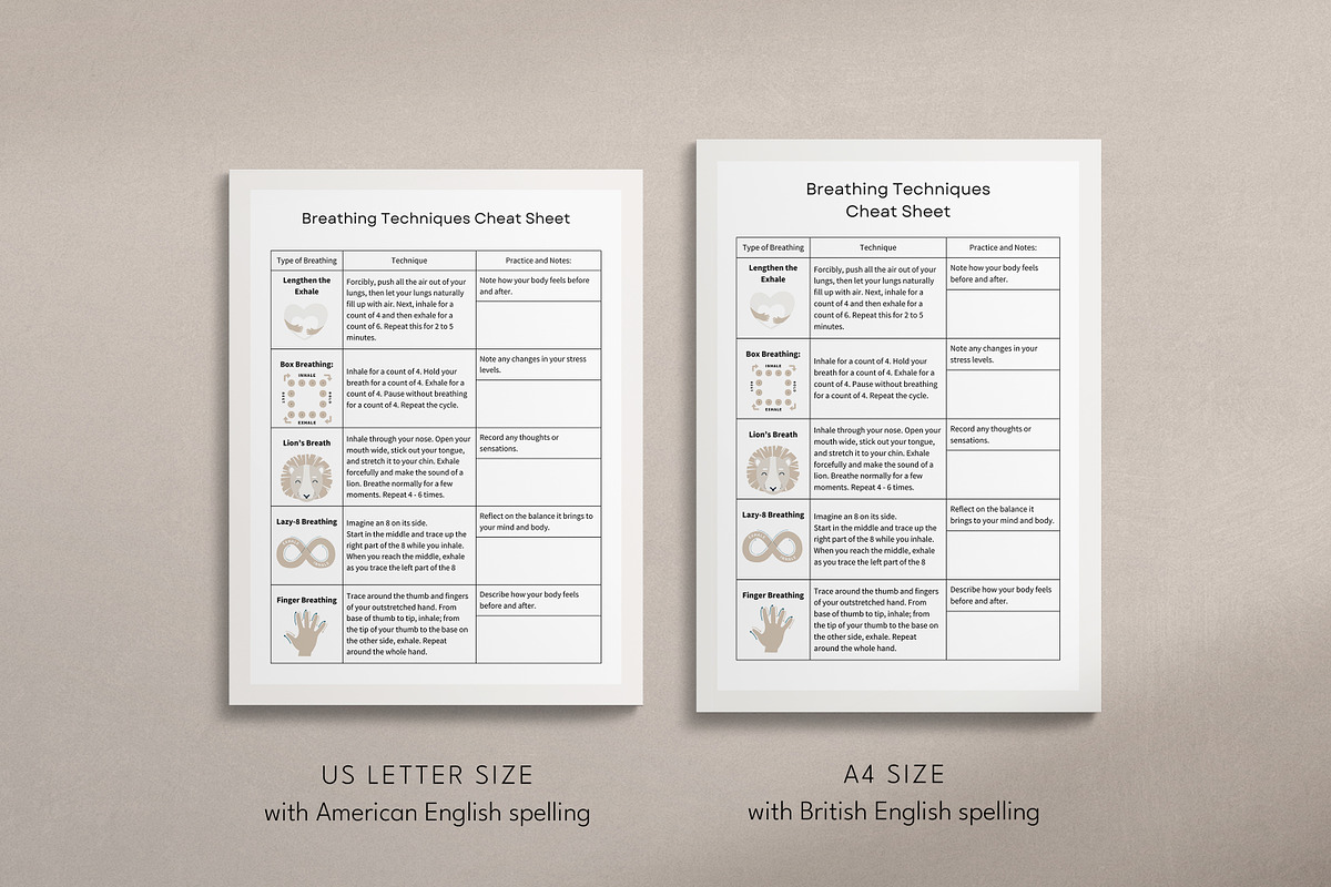 Therapy Tools Canva Template Bundle, a Templates & Theme by Miri Campbell (Photo 4 of 9)