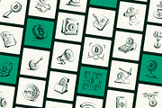 Bitcoin Trading Doodle Art Set, an Outline Icon by Vectors Market (Thumbnail 5 of 10)